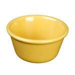 Yanco NC-536YL 2 Oz Milestone Melamine Smooth Yellow Ramekin, 72/CS