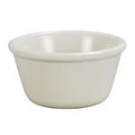 Yanco NC-538B 4 Oz Milestone Melamine Smooth Ivory Ramekin, 72/CS
