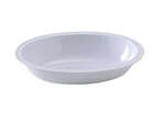 Yanco NS-036W 36 Oz 10x7.25x2.25-Inch Nessico Melamine Oval White Bowl, 24/CS