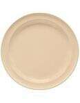 Yanco NS-108T 8-Inch Nessico Melamine Round Tan Dinner Plate, 48/CS