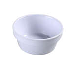 Yanco NS-503W 4 Oz 3.875x1.5-Inch Nessico Melamine Deep Round White Sauce Cup/Ramekin, 72/CS