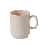 Yanco NS-901T 8 Oz 3x3.625-Inch Nessico Melamine Round Tan Bulbous Mug, 48/CS