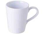 Yanco NS-9112W 12 Oz 3.5x4.5-Inch Nessico Melamine White Mug, 24/CS