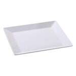 Yanco OK-114 14.5-Inch Osaka Melamine Square White Plate, 6/CS