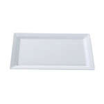 Yanco OK-7018 18x12-Inch Osaka Melamine Rectangular White Display Plate, 6/CS