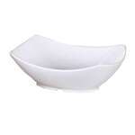 Yanco OK-810 42 Oz 9.75x7.5x3-Inch Osaka Melamine Rectangular White Bowl, 24/CS