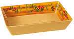 Yanco OL-614 13.75x10x2.5-Inch Olive Melamine Rectangular White Tray, DZ