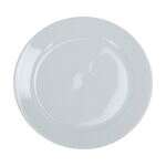 Yanco PA-112 12-Inch Paris Porcelain Round Super White Plate With Smooth Surface, DZ