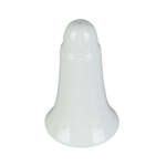 Yanco PA-SS 4-Inch Paris Porcelain Round Super White Salt Shaker With Smooth Surface, 48/CS