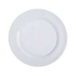 Yanco PS-22 8.25-Inch Piscataway Porcelain Round White Plate, 36/CS