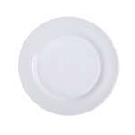 Yanco PS-7 7.5-Inch Piscataway Porcelain Round White Plate, 36/CS