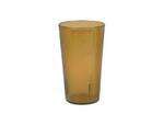 Yanco PT-012A 12 Oz Plastic Amber Tumbler, 72/CS
