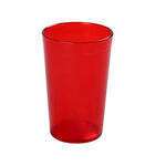 Yanco PT-032R 32 Oz Plastic Red Tumbler, 72/CS