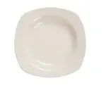 Yanco RE-511 22 Oz 11.5-Inch Recovery Porcelain Square American White Pasta Bowl, DZ