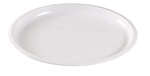 Yanco RM-3022 22x18x1.25-Inch Rome Melamine Round White Turkey Platter, 6/CS