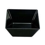 Yanco RM-407BK 2 Qt 7.25x3.125-Inch Rome Melamine Deep Square Black Bowl, 48/CS