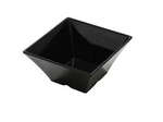 Yanco RM-4106BK 26 Oz 6x3-Inch Rome Melamine Deep Square Black Bowl, 24/CS