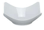 Yanco RM-506 12 Oz 6.25-Inch Rome Melamine Square White Bowl, 48/CS