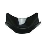 Yanco RM-507BK 16 Oz 7.25-Inch Rome Melamine Deep Round Black Salad Bowl, 48/CS