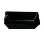 Yanco RM-610BK 9.75x5.875x2.5-Inch Rome Melamine Rectangular Black Tray, 48/CS