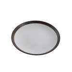 Yanco RO-107 7x0.75-Inch Rockeye Porcelain Coupe Shape White Plate, 36/CS