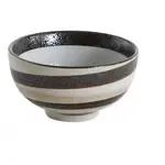 Yanco RO-404 9 Oz 4.375-Inch Rockeye Porcelain Rectangular White Rice Bowl, 36/CS