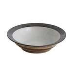 Yanco RO-709 24 Oz 9-Inch Rockeye Porcelain Round White Rim Bowl, DZ