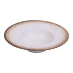 Yanco RO-909 10 Oz 9.25-Inch Rockeye Porcelain Round White Dessert/Soup Plate, 24/CS