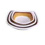 Yanco SL-024 4.5-Inch 4 Oz Soul Melamine Square Sauce Dish, 48/CS (Discontinued)