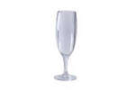 Yanco SM-06-C 2.75x7.5-Inch 6 Oz Clear Plastic Stemware Champagne Glass, 24/CS