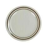 Yanco SS-110 10-Inch Sesame Melamine Round Beige Dinner Plate, 24/CS