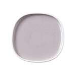 Yanco DM-210, 10.25x0.75-Inch Porcelain Square Plate with Upright Rim, 12/CS