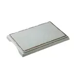 Yanco YO-4011, 11x7.25x0.88-Inch Yoto Rectangular Display Plate with Foot, 12/Pack