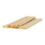 YesStraws CRS7W, 7.87-Inch Jumbo Wrapped Eco Cane Reed Straw, 250/PK